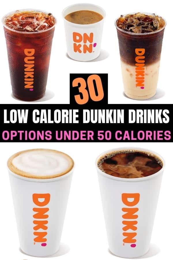 Best low calorie dunkin iced coffee